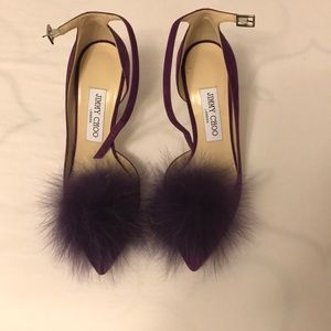Jimmy choo Pom Pom D'orsay Heel